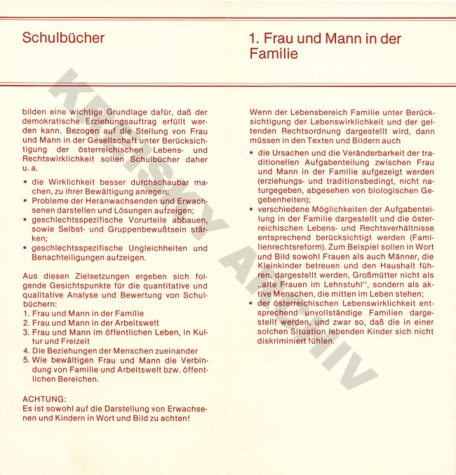 Schulbuch-Richtlinien 1980